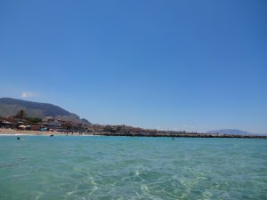 Пляж, Террасини, Сицилия